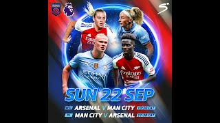 WATCH ALONG: MANCHESTER CITY VS ARSENAL