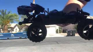 TRAXXAS 1/16TH E REVO VXL VELINION 4000 KV BRUSHLESS ELECTRIC TRUGGY ( 3S 57.0 MPH!!!!) 7TH RUN