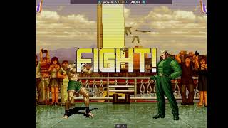 UM JOGO HONESTO OU QUASE... KOF 2002 ONLINE