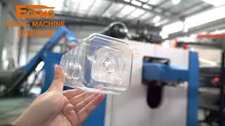 Efficiently Crafted, SK6 High Speed Blowing Machine for Perfectly Shaped 630ml Square Plastic Bottle