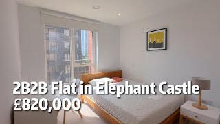 London Property | ￡820,000 | 2B2B Flat for Sale in Elephant Castle