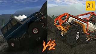 Топовый УАЗ Hunter VS УАЗ Hunter (Триал) - Off-Road Battle #1