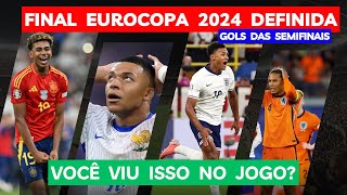 FINAL EUROCOPA DEFINIDA! Confira os gols das semifinais, a invasão de campo e a bandeira do Botafogo