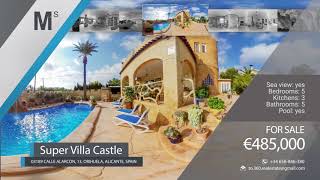 Villa in CampoAmor. Alicante. Spain. Tel. +34 658-846-380