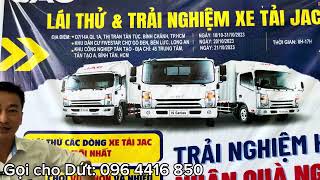 LÁY XE JAC NHẬN QUÀ VÀ GIÁ RẺ NHẤT  TRONG THÁNG 10/2023 .JAC N350S 3.5 TẤN THÙNG 4M3