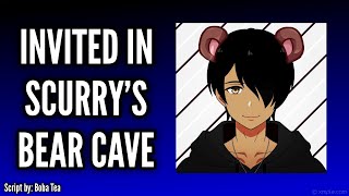 [Sleep-Aid ASMR] Invited In Scurry’s Bear Cave (1 Hour of Relaxing Fire-Crackling)