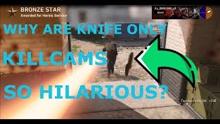 Knife only Killcam Montage! COD WW2