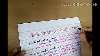 Basics of Qualitative Analysis | Lecture-1