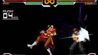 SvC Chaos: Snk vs Capcom Ryu combo 2