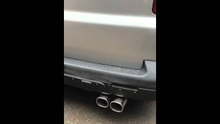 VW T5 transporter 2.5tdi hybrid turbo full stainless Pptuning exhaust system