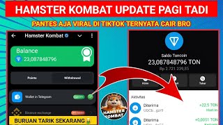 UPDATE CARA CEPAT MENARIK TOKEN AIRDROP HAMSTER KOMBAT SEASON 1 | HAMSTER KOMBAT LISTING WITHDRAWAL