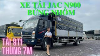 ✅ JAC N900 Tải 9.1 Tấn Thùng Bửng Nhôm Sang - Xịn - Mịn  Cùng Em Thúy Đánh Giá Chi Tiết  Nhé 😘