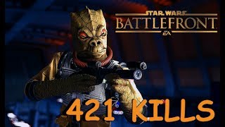 421 Kills in 3 games (IN A ROW) - Star Wars Battlefront