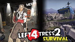 2 MAPAS de SUPERVIVENCIA de TF2 para L4D2: TARGET y MvM ROTTENBURG