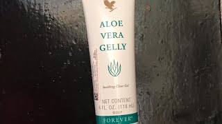 forever aloe vera gelly benefits for face ||forever living aloe vera gel || aloe vera gel