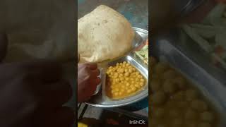 SUPER FLUFFY CHOLE BHATURE 😍 #shorts #cholebhature