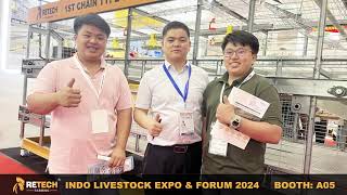 New-style Automatic Chain-type Harvesting Broiler Raising Equipment——INDO LIVESTOCK Expo&Forum 2024