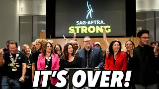 THE SAG AFTRA STRKE: WHO CAME OUT ON TOP?