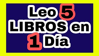 ⚠️PIRADA lee 5 LIBROS en 1 Día y pasa ESTO ➤ 🤯💀😭🤪 24 horas leyendo