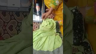 Rose sleeves cutting and stitching #shorts  #trendingshorts  #youtubeshorts