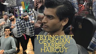 Trying Out Georgian Barber | Haircut in Georgia for 1st time.