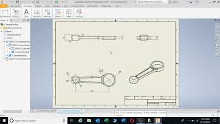 Editing manufacturing drawing title blocks in inventor.