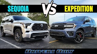 2023 Toyota Sequoia vs 2023 Ford Expedition