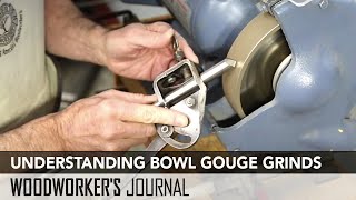 How to Sharpen and Use Bowl Gouges | Woodturning Essentials