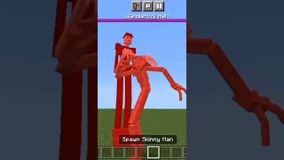 Skinny Man VS Wandering Man. Minecraft addons