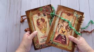 Vintage Style Faith Gratitude Journals-SOLD