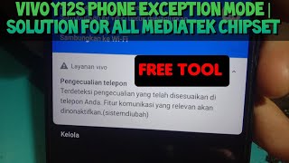 Vivo Y12s Phone Exception Solution | Solusi Pengecualian Telepon