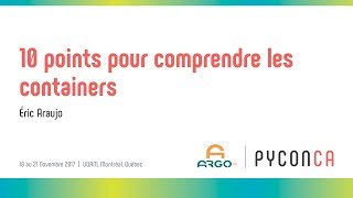 10 points pour comprendre les containers (Éric Araujo)