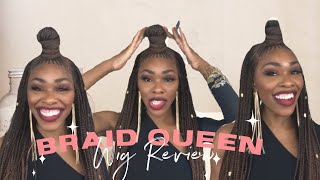 Braided Lace Wig | Most Realistic Braided Wig| Braids Queen Review