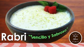 RABRI - Postre Indio ( como hacer comida de la India)