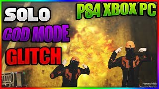 GTA 5 ONLINE SOLO GOD MODE GLITCH EXTREMELY EASY PS4 / XBOX / PC