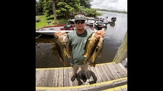 South Pasco Bassmaster 5th place finish - Lake Tarpon - June 2018