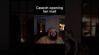 caseoh opening fan mail