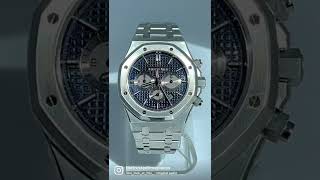 Audemars Piguet Royal Oak Blue Dial. NEW. Complete Set. 26331ST.OO.1220ST.01