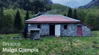 Escursione sotto il diluvio al Bivacco Malga Cjampis - Val Tramontina