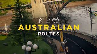 New MyWhoosh virtual routes in Australia