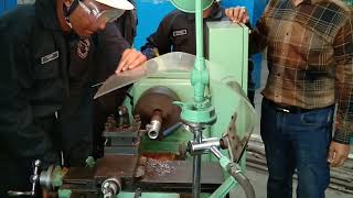 National Maritime Institute, 23rd Batch, Lathe Machine Operation