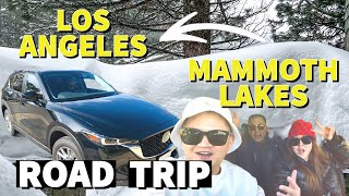 Road trip to MAMMOTH Lakes California | Eagle Lodge Mammoth Cabin Tour