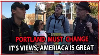 Charlie Kirk Takes Debate to Portland  to Melt Snowflakes Reaction