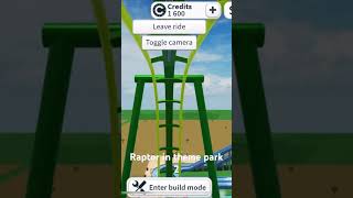 Raptor #themeparktycoon2 #raptor #cedarpoint