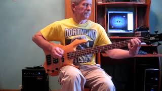 Uriah Heep -  Easy livin -  бас (BASS COVER)