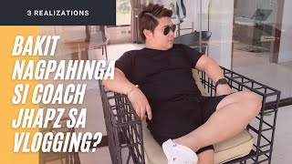 BAKIT NAGPAHINGA SI COACH JHAPZ SA VLOGGING? ANO NANGYARI SA KANYA?