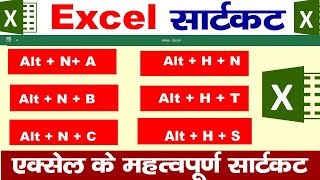 Most Important Shortcut Keys of MS Excel | Excel Shortcuts | Add Border And Remove Border |