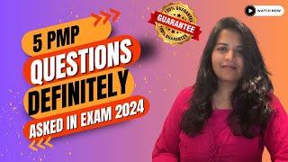 How 1,000+ Students Passed PMP Using These 5 Question Types (2024) | Must Watch #pmp  #pmpl  #2024