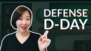 Defending your Ph.D. thesis successfully [ft. the defense process and helpful tips]