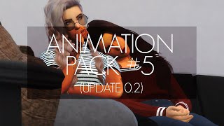 PACK #5 (UPDATE 0.2) | Sims 4 Animation (Download)